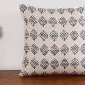 Maison Élan Luxury Hand Block Printed Pillow Cover