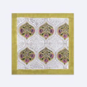 reusable cotton dinner napkins handmade block printed cloth napkins set