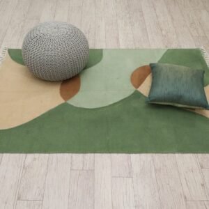 Solenne Atlas Handcrafted Statement Rug