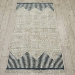 rug handmade cotton area rug hallway runner farmhouse decor