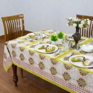 Sloven Caravan Artisan Block Printed Cotton Table Runner