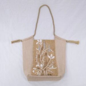 Lunara Trail Handcrafted Block Printed Cotton Tote Bag