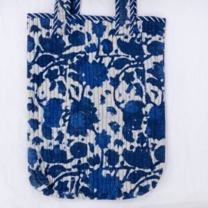 Solenne Voyage Artisan Block Printed Travel Tote