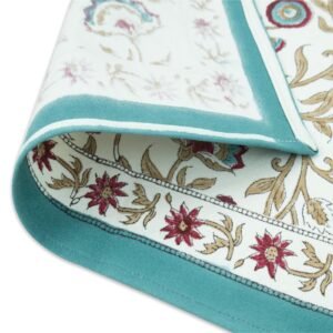 Solenne Artisan Block Printed Cotton Table Mats