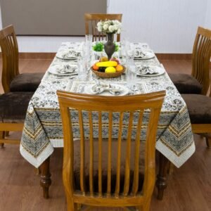 Hinaya Voyage Handmade Block Printed Cotton Table Runner