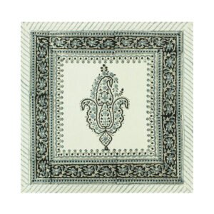 TN-SOL-areusable cotton dinner napkins handmade block printed cloth napkins set003