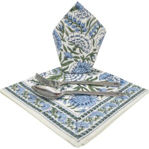 Virelle Prestige Hand Block Printed Dinner Napkins