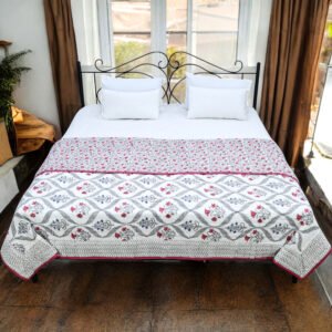 Armonia Drift Signature Hand Quilted Cotton Blanket